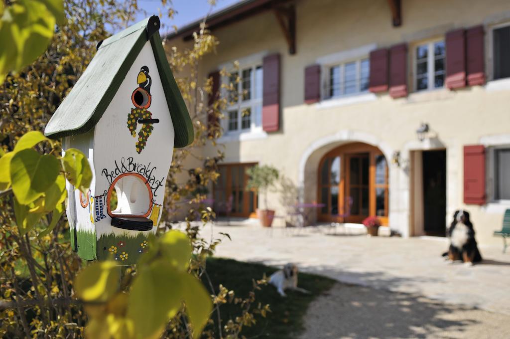 Bed and Breakfast La Belle Saison à Mollens  Extérieur photo